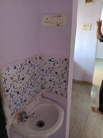 Bathroom in 1 BHK Apartment at Asavari CHS, Taloja – for Rent