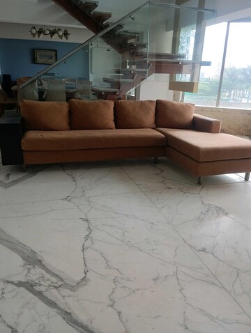 Living Room in 5 BHK Apartment at Prabhadevi – for Rent