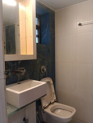 Bathroom in 5 BHK Apartment at Prabhadevi – for Rent