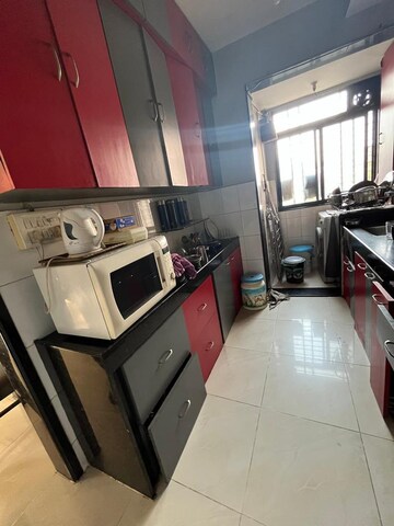 Kitchen in 2 BHK Apartment at Oberoi Realty Park View, Kandivali East – for Rent