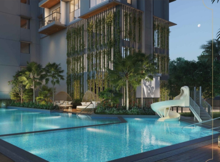 3 BHK + Extra Room 1496 Sq.Ft. Apartment in Godrej Five Gardens