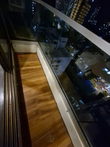 Balcony in 3 BHK Apartment at Grandeur Tower, Borivali East – for Rent