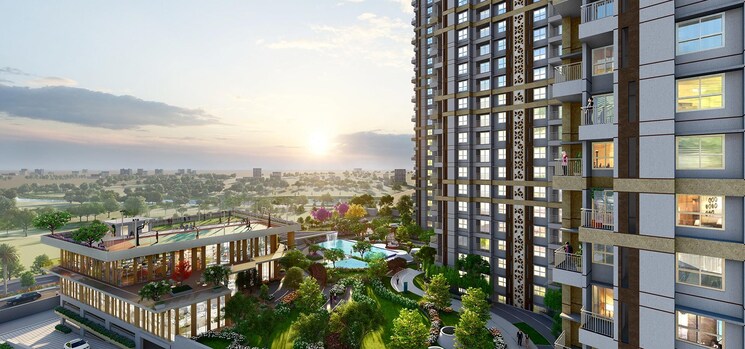 Exterior View, godrej-aqua-vista 2 Bedroom 755 Sq.Ft. Apartment In Keshav Nagar Pune 9271719