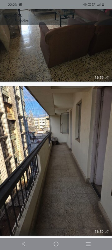 Balcony in 2.5 BHK Apartment at Kumar Kunj, Fatima Nagar – for Sale