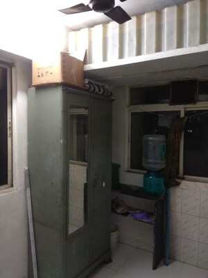 Kitchen in 1 RK Apartment at Gurukripa Apartment Worli, Worli – for Rent