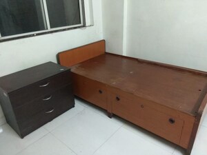 Kitchen in 1 RK Apartment at Gurukripa Apartment Worli, Worli – for Rent