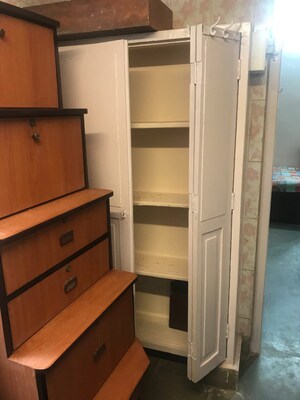 Kitchen in 1 RK Apartment at Adarsh Nagar CHS Worli, Worli – for Rent