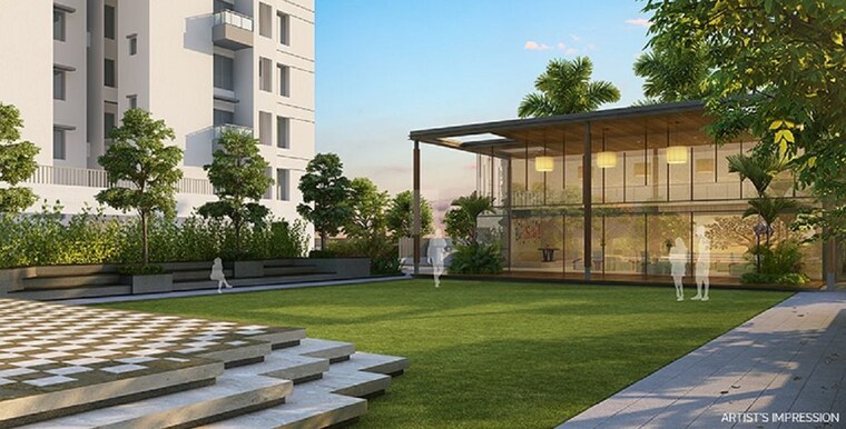 Garden, yashwin-orrizonte 3 Bedroom 999 Sq.Ft. Apartment In Kharadi Pune 9271791