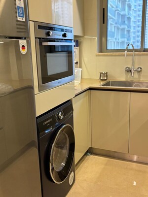 Kitchen in 2 BHK Apartment at Hiranandani Highland, Powai – for Rent