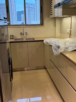 Kitchen in 2 BHK Apartment at Hiranandani Highland, Powai – for Rent