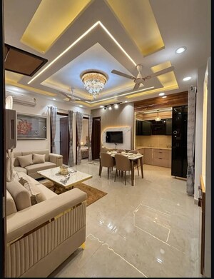 Living Room in 4 BHK Builder Floor at SA HOMES I, Uttam Nagar – for Sale