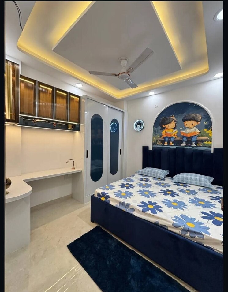 Bedroom, sa-homes-i 4 Bedroom 1355 Sq.Ft. Builder Floor In Uttam Nagar Delhi 9271849