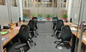 Floor Plan in  Office Space at Wagle Industrial Estate – for Rent