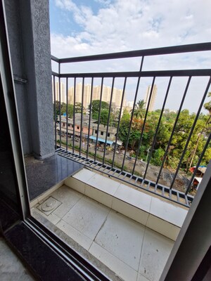 Balcony in 1 BHK Apartment at Mayfair Virar Gardens, Bolinj – for Rent