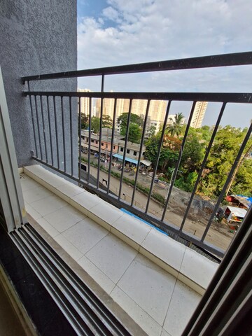 Balcony in 1 BHK Apartment at Mayfair Virar Gardens, Bolinj – for Rent