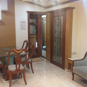 Living Room in 3 BHK Apartment at Hubtown Hillcrest, Rup Nagar – for Rent