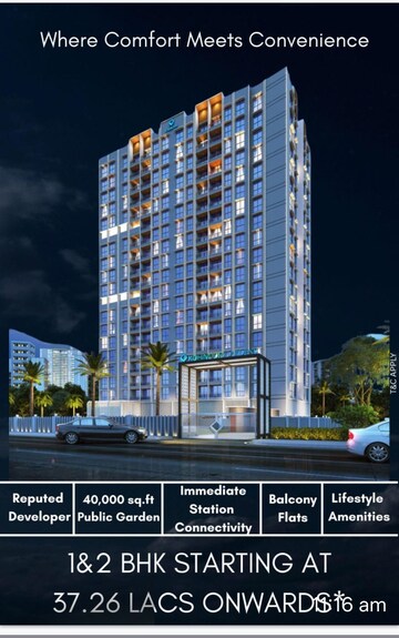 1 BHK Apartment – Exterior View View at Ulhasnagar - for Sale