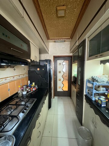 Kitchen in 2 BHK Apartment at Arihant Tower, Parel – for Rent