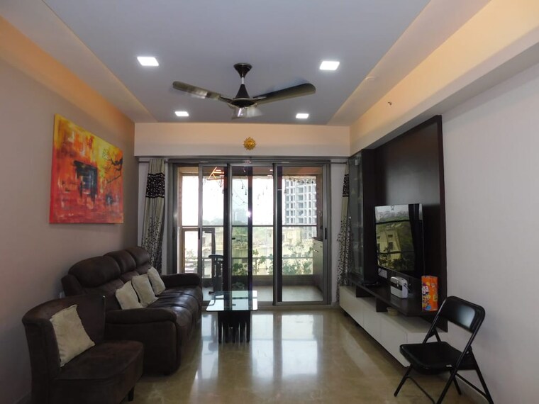 Living Room, bhimjyani-verraton 3 Bedroom 1150 Sq.Ft. Apartment In Manpada Thane 9271877