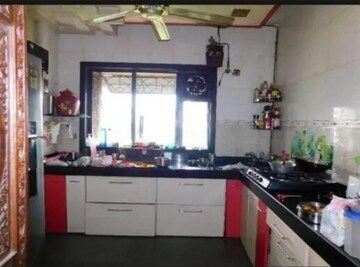 Kitchen in 4 BHK Apartment at Flower Valley Complex, Khopat – for Sale