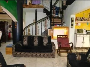 Living Room in 4 BHK Apartment at Flower Valley Complex, Khopat – for Sale