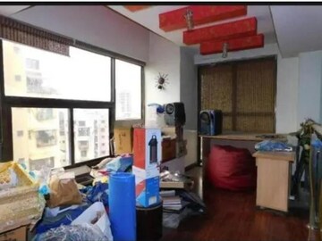 Living Room in 4 BHK Apartment at Flower Valley Complex, Khopat – for Sale