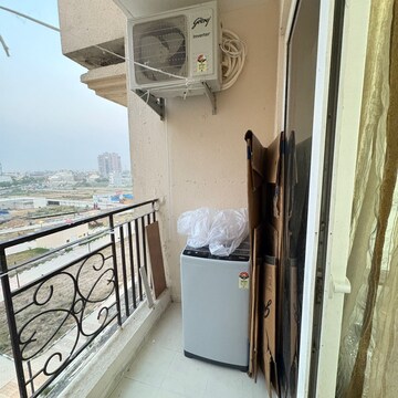 Balcony in 2 BHK Apartment at Signature Global The Millennia, Garoli Kalan – for Rent