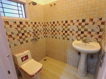 Bathroom in 3 BHK Builder Floor at Dhakoli – for Sale