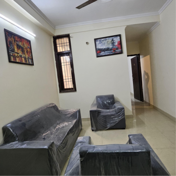 Living Room in 1 BHK Apartment at Saket – for Rent