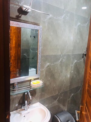 Bathroom in 2 BHK Apartment at Earthcon Rajpur Greens, Rajpur – for Rent