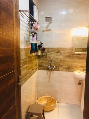 Bathroom in 2 BHK Apartment at Earthcon Rajpur Greens, Rajpur – for Rent