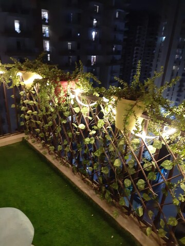 Balcony in 2 BHK Apartment at Panchsheel Greens, Sector 16 Greater Noida – for Rent