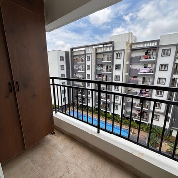 Balcony in 3 BHK Apartment at Mythri Sapphire, Chikkakannalli – for Rent