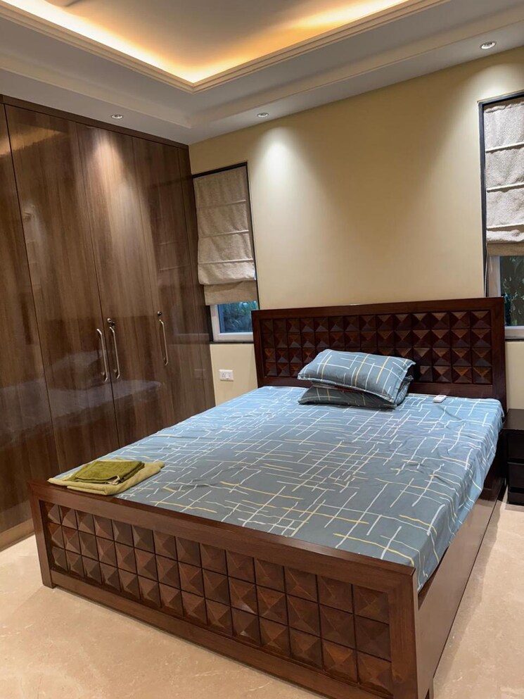 Bedroom, chittaranjan park 3 Bedroom 1800 Sq.Ft. Builder Floor In Chittaranjan Park Delhi 9271956