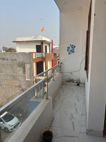 Balcony in 2 BHK Apartment at Anee Shakti Apartment, Chinhat – for Rent