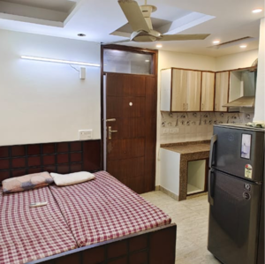 Bedroom in 1 RK Builder Floor at Said Ul Ajaib – for Rent