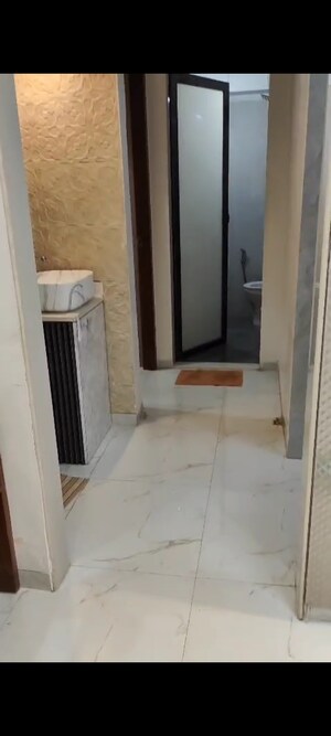 Bathroom in 1 BHK Apartment at The Baya Central, Lower Parel – for Rent