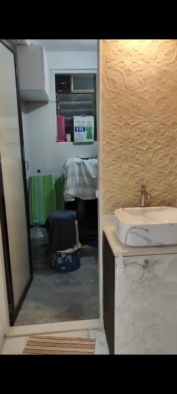 Bathroom in 1 BHK Apartment at The Baya Central, Lower Parel – for Rent