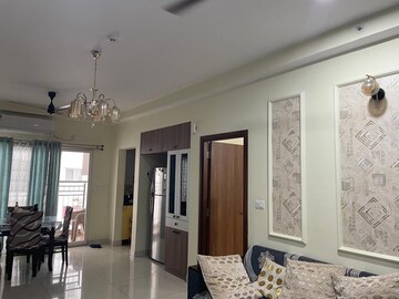 Living Room in 3 BHK Apartment at Lansum Etania, Gachibowli – for Rent