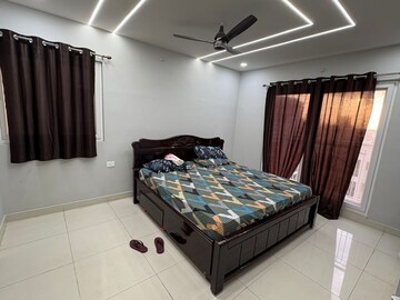 Bedroom in 3 BHK Apartment at Lansum Etania, Gachibowli – for Rent