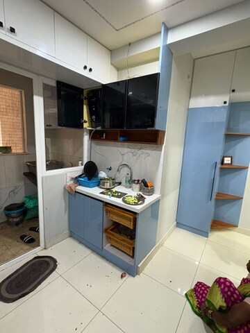 Kitchen in 3 BHK Apartment at Lansum Etania, Gachibowli – for Rent