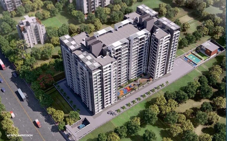 Exterior View, nivasa-elevia 3 Bedroom 1018 Sq.Ft. Apartment In Keshav Nagar Pune 9272024