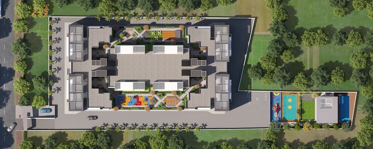 Master Plan, nivasa-elevia 3 Bedroom 1018 Sq.Ft. Apartment In Keshav Nagar Pune 9272024