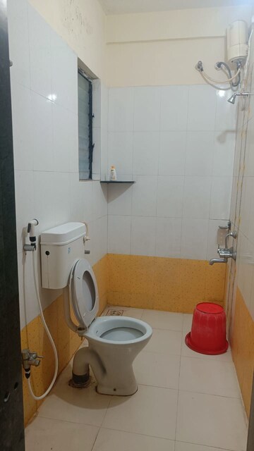 Bathroom in 2 BHK Apartment at Goyal Classics, Vishrantwadi – for Rent
