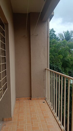 Balcony in 2 BHK Apartment at Goyal Classics, Vishrantwadi – for Rent