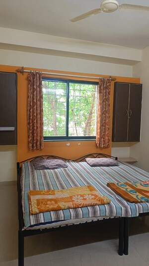 Bedroom in 2 BHK Apartment at Goyal Classics, Vishrantwadi – for Rent