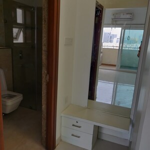 Bathroom in 3 BHK Apartment at Madhapur – for Rent