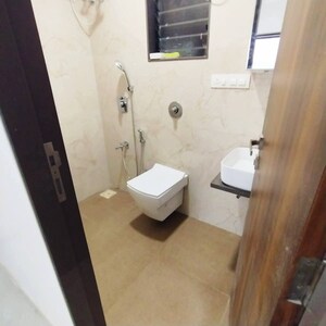 Bathroom in 2 BHK Apartment at Chaitanya Anand Lunkhod CHSL, Andheri West – for Rent
