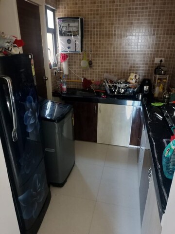 Kitchen in 2 BHK Apartment at Pacifica North Enclave, Khodiyar – for Rent