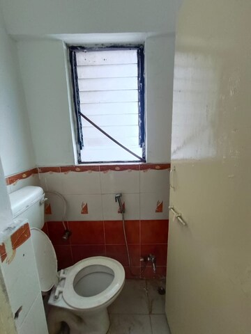 Bathroom in 3 BHK Apartment at Siddhivinayak Shubhashree Residential, Akurdi – for Rent